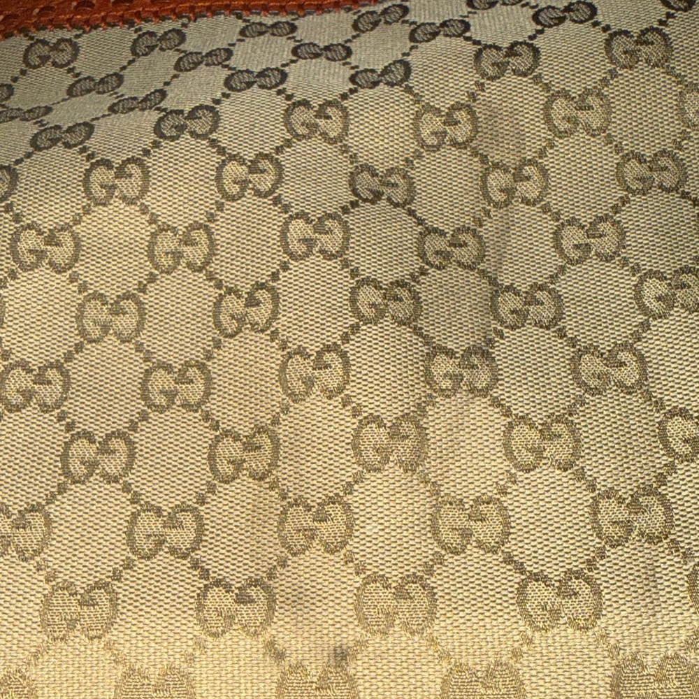 Gucci Women's Brown /Orange and Cream Laidback Crafty Tote Bag - Picture 2 of 8